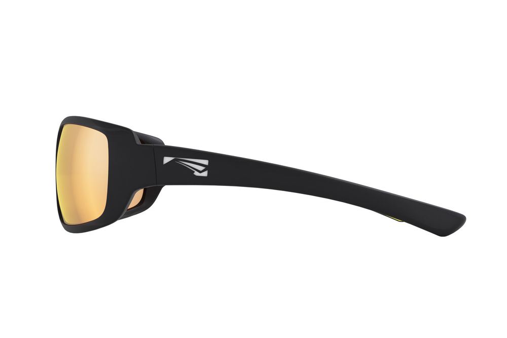 Спортивные очки LiP FLO / Matt Black - Mustard / PC Photochromic / ecLiPse Series ML Red Brown Lens