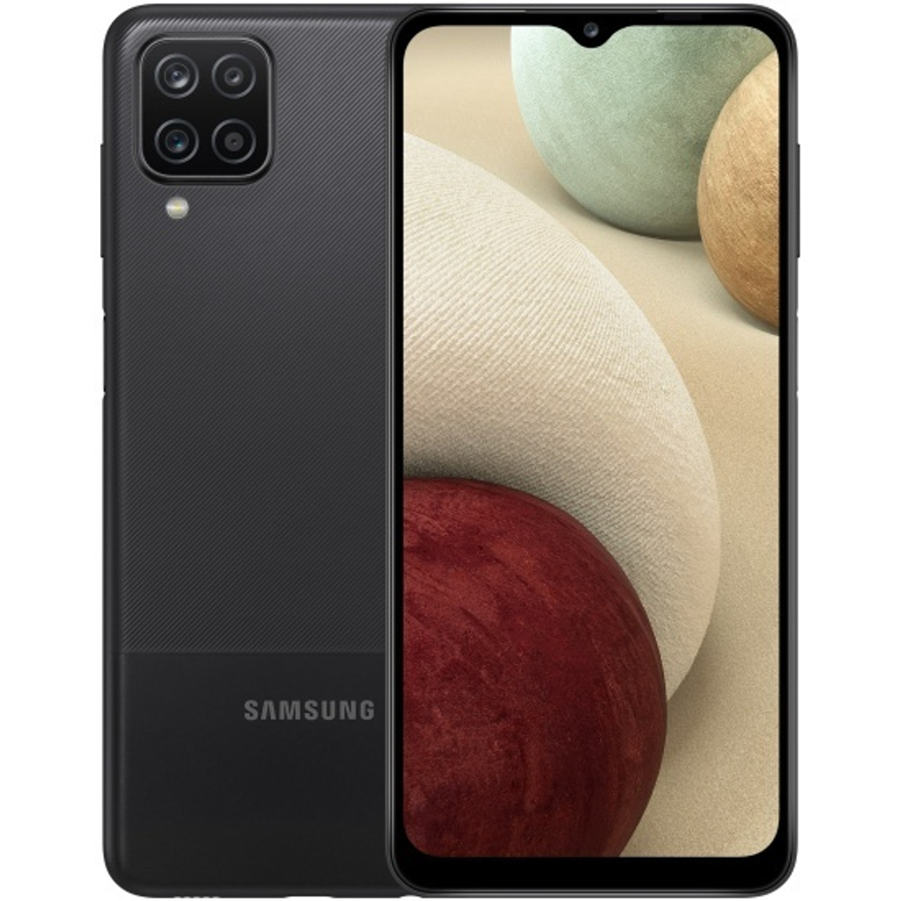 Смартфон Samsung Galaxy A12 4/128Gb Black (SM-A125FZKKSER) (4G LTE)