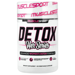 MuscleSport, Her Series, Detox™, 90 вегетарианских капсул