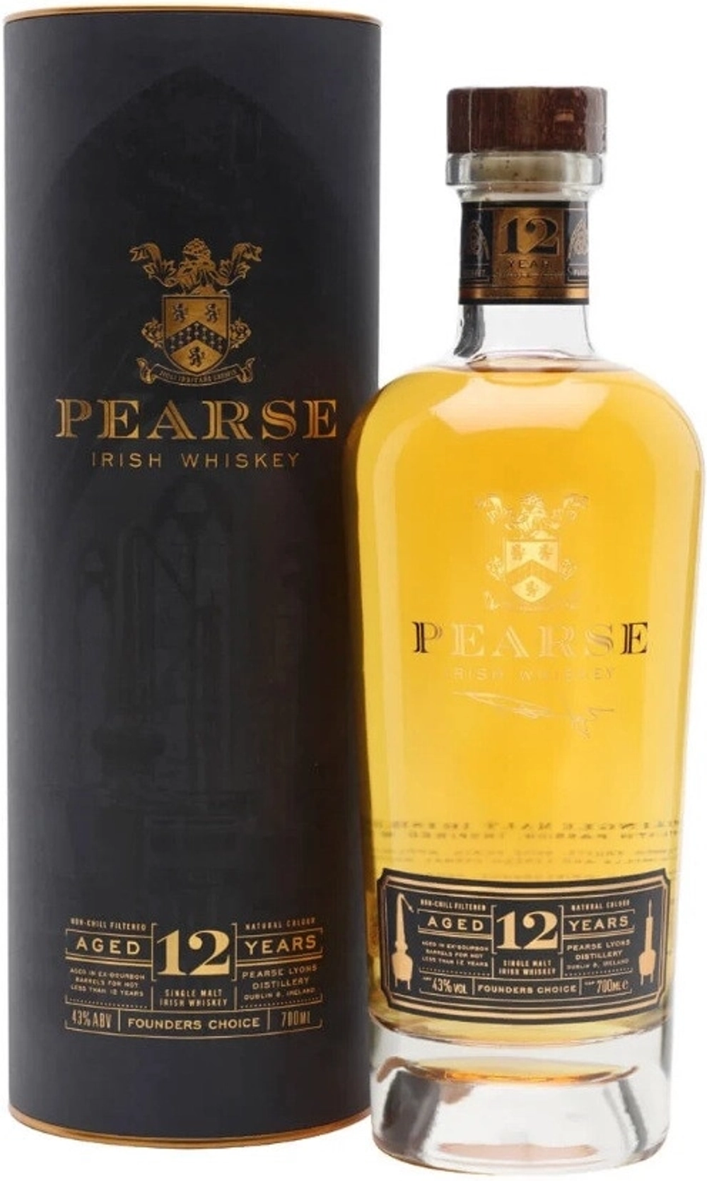 Виски Pearse Irish Founders Choice aged 12 years, 0.7 л.