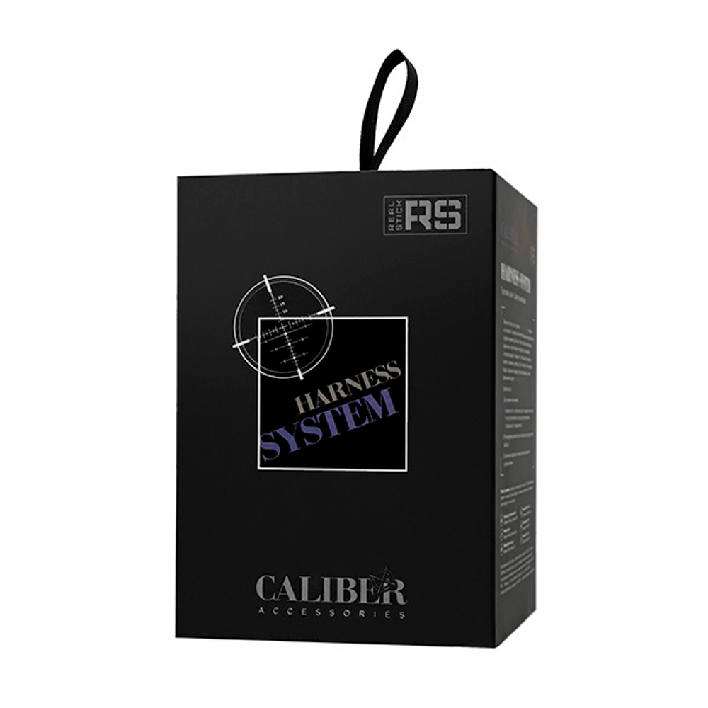 Черные трусики для страпона ToyFa RealStick Caliber Strap-On 983052