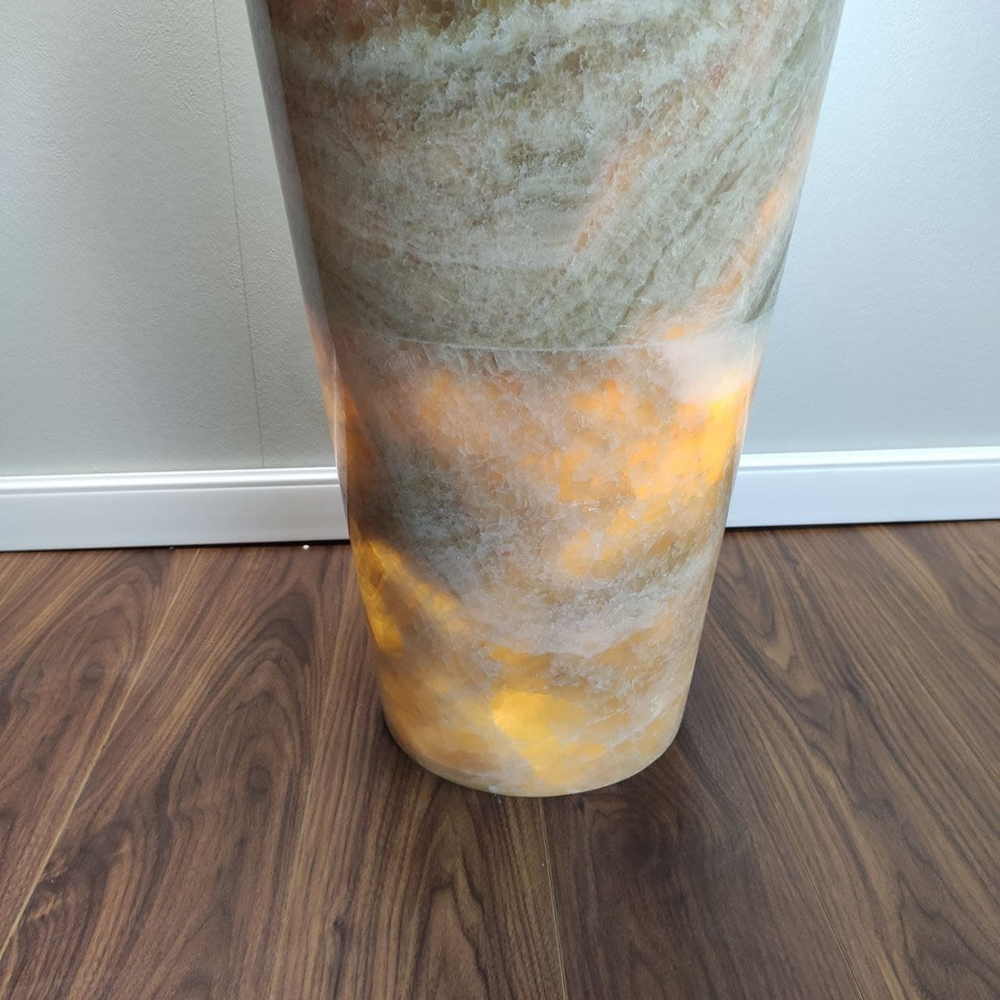 Раковина напольная из оникса Sunset ON-01347 (45*45*90 см)