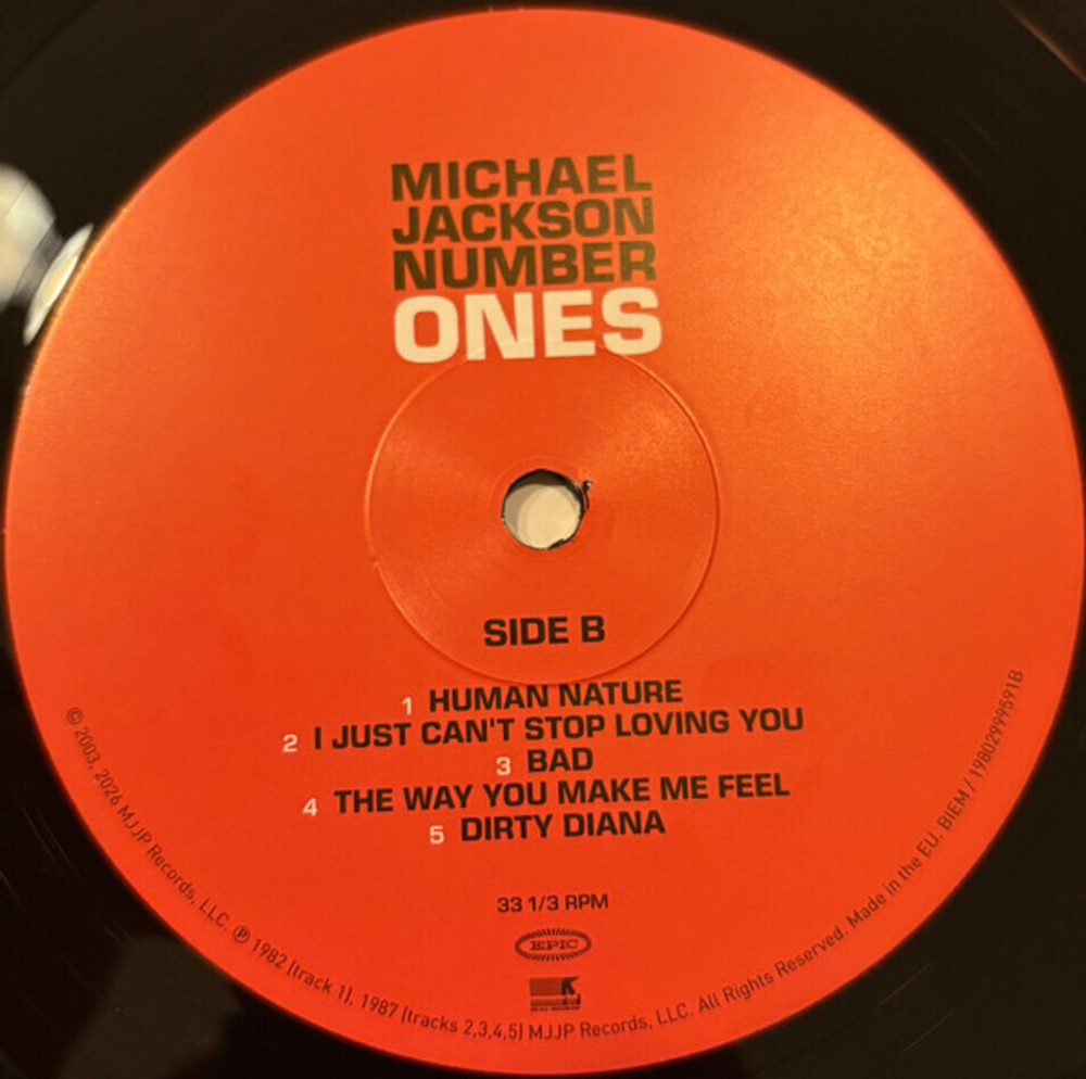 Michael Jackson / Number Ones (2LP)