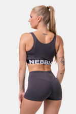 Топ женский Smart Zip Front Sports Bra 578 Каштановый