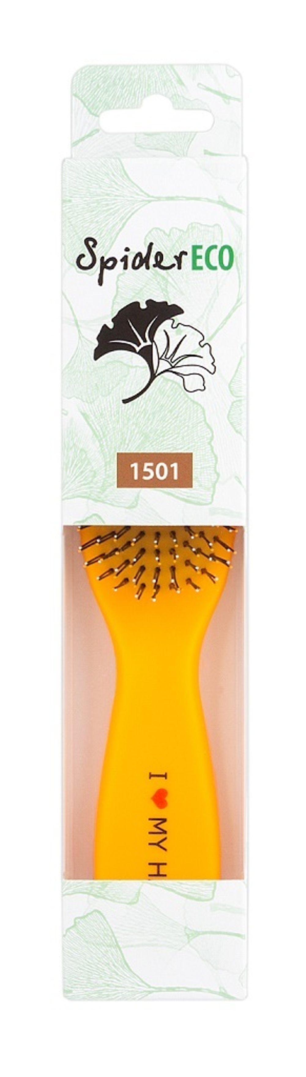 Щетка ILMH "Spider Soft" 1501 желтая матовая M