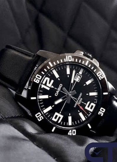 Casio MTP-VD01BL-1B — мужские наручные часы