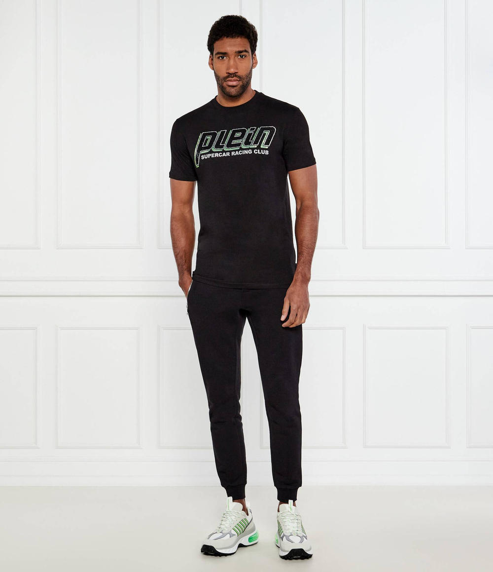 Футболка Racing Club Philipp Plein - черный(MTK8099 PJY002N)