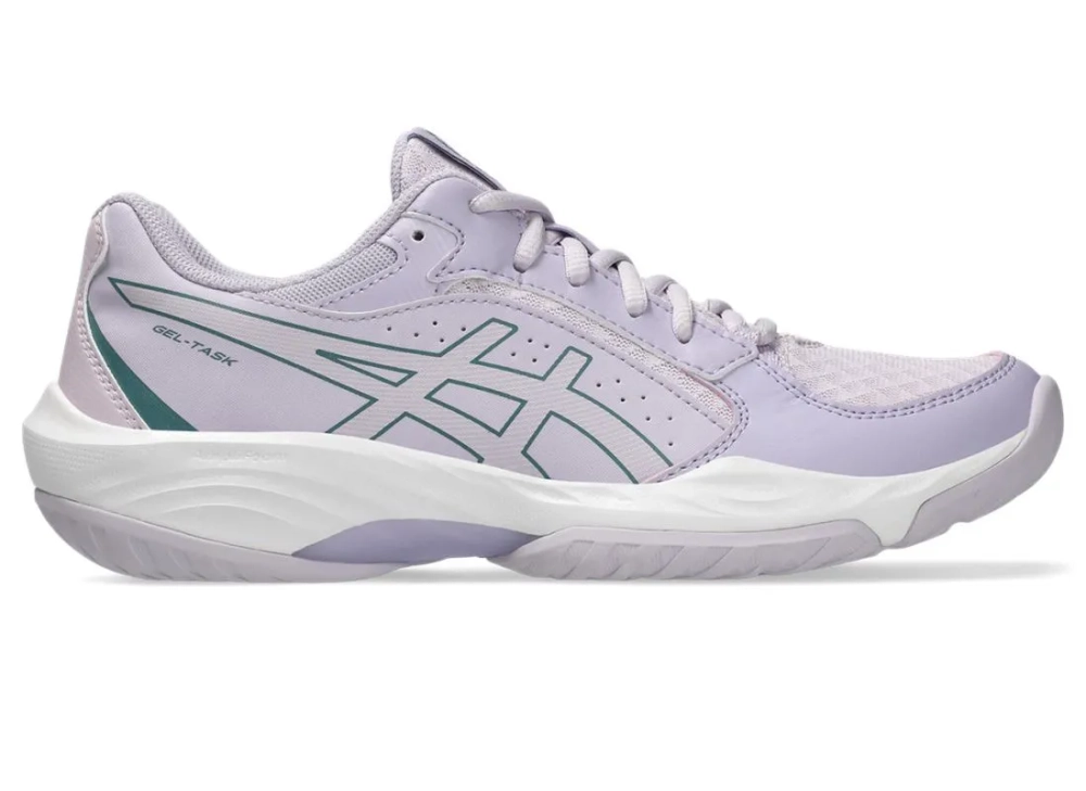 Женские кроссовки для бадминтона/сквоша Asics Gel-Task 5 - murasaki/dahlia