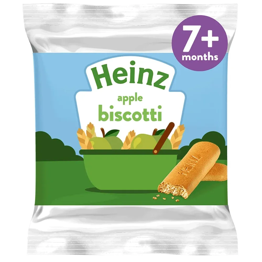 Печенье детское Heinz Apple Biscotti яблоко, 60 г
