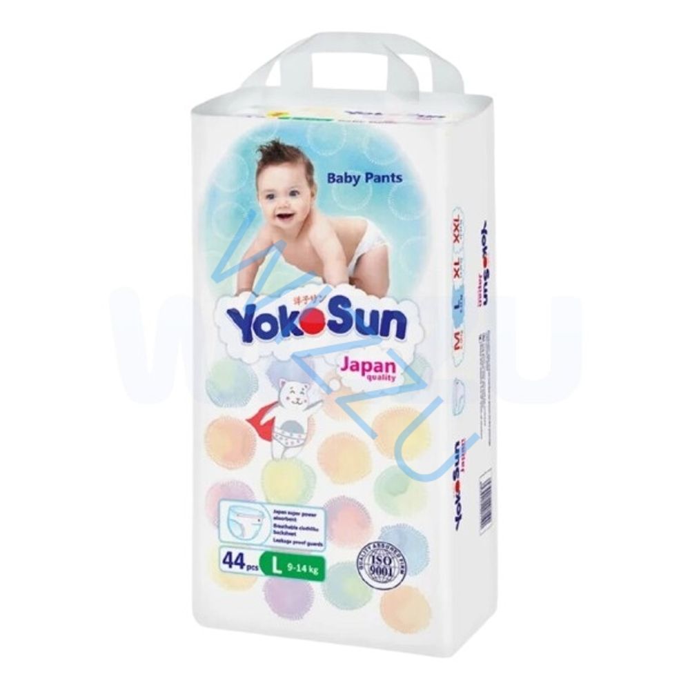 LEON BABY Подгузники-Трусики одноразовые детские "Три Кота" размер XL (12-17 кг) 38 шт