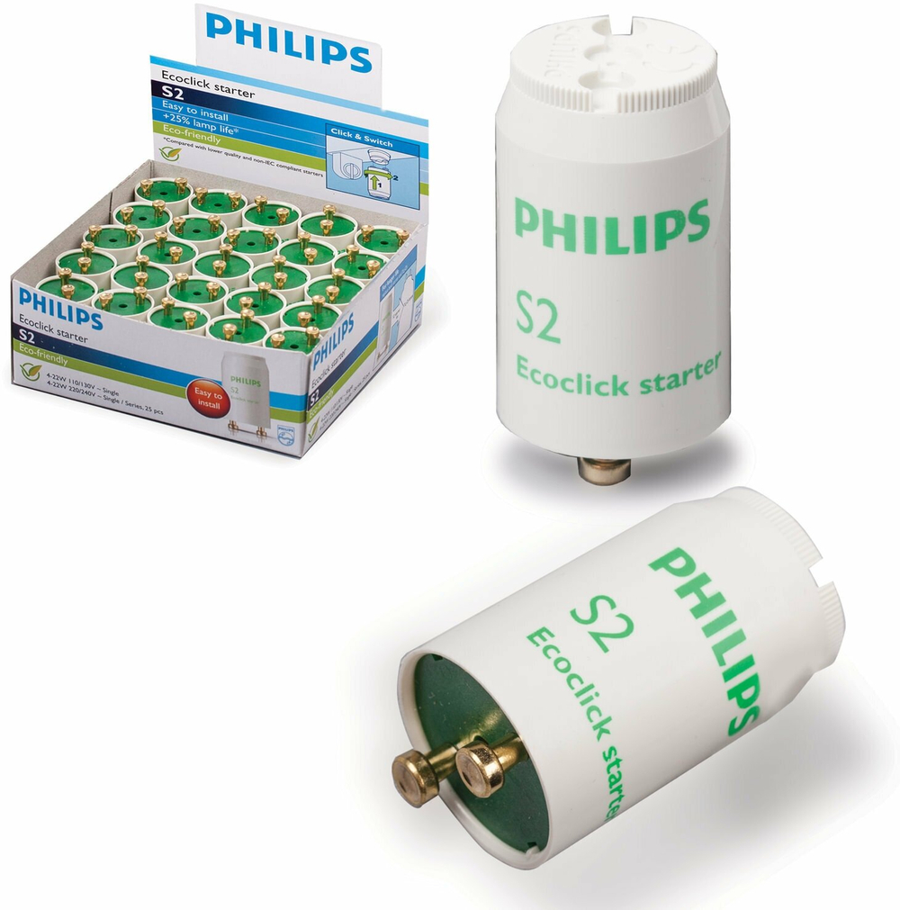 Стартер PHILIPS 4-22вт