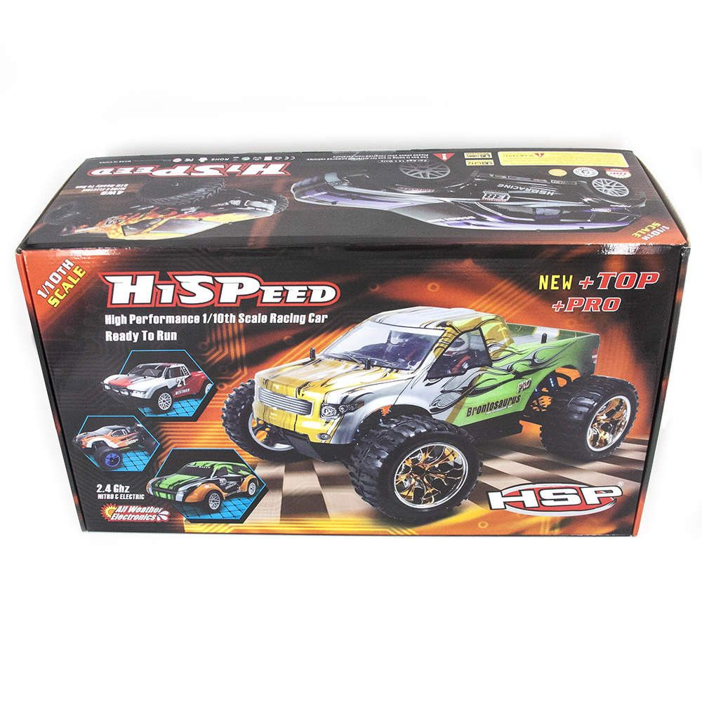 Радиоуправляемый внедорожник HSP Brontosaurus 4WD 1:10 - 94111-88076 , Цвет красный