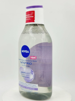 Мицеллярная вода Nivea для снятия макияжа с аминокислотным комплексом и декспантенолом, без отдушки, 400 мл (Германия)