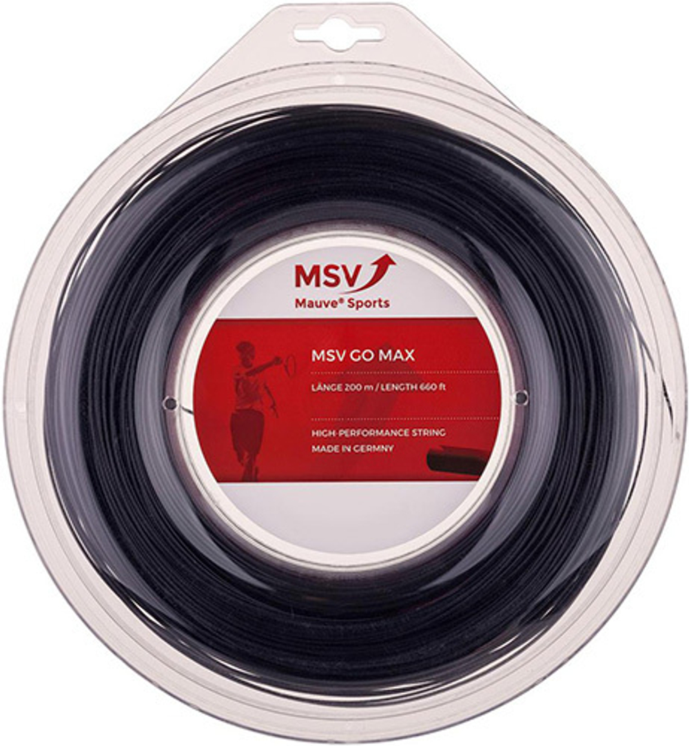 Теннисные струны MSV Go Max (200 m) - черный