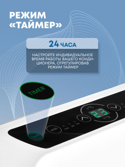Кондиционер мобильный Ballu Aura BPAC-12 CP/N1_24Y