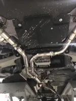 Спортивная выхлопная система с заслонками для Porsche Macan 95B.2 2.0T 2019-2023 Порше Макан