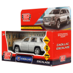 Модель ин. мет. "Cadillac Escalade" 12см, открыв. двери,серебрист. ESCALADE-SL(Технопарк)