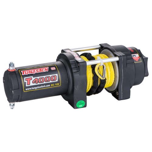 Лебедка Tungsten T4000 с тяговым усилием 4000 LB/1818 КГ, с кевларовым тросом