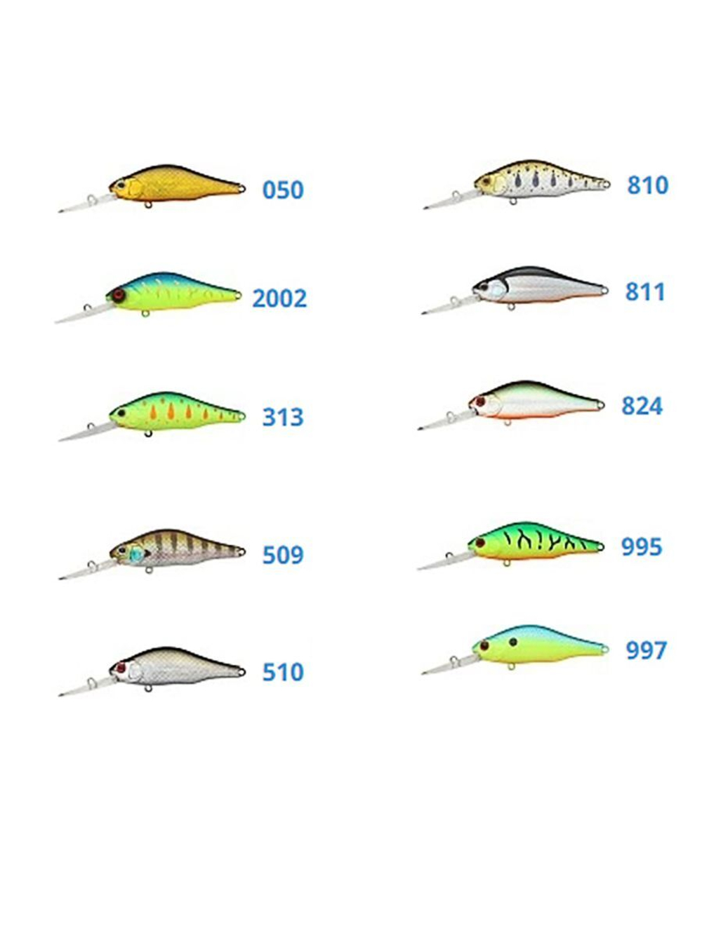 Воблер Zipbaits Khamsin 70SP-DR 10г нейтральный, цвет #313