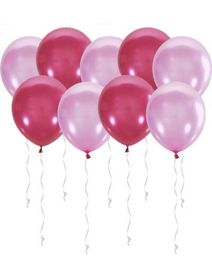 Воздушные шары ассорти розовое 25 шт, 12"/30 см