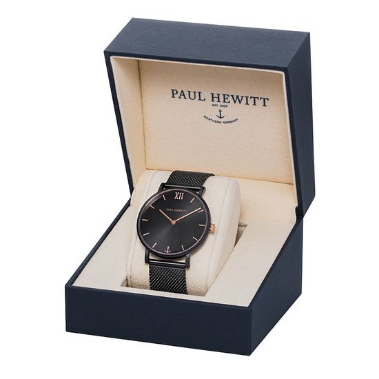Унисекс немецкие часы Paul Hewitt, Sailor Line PH-SA-B-BSR-4S