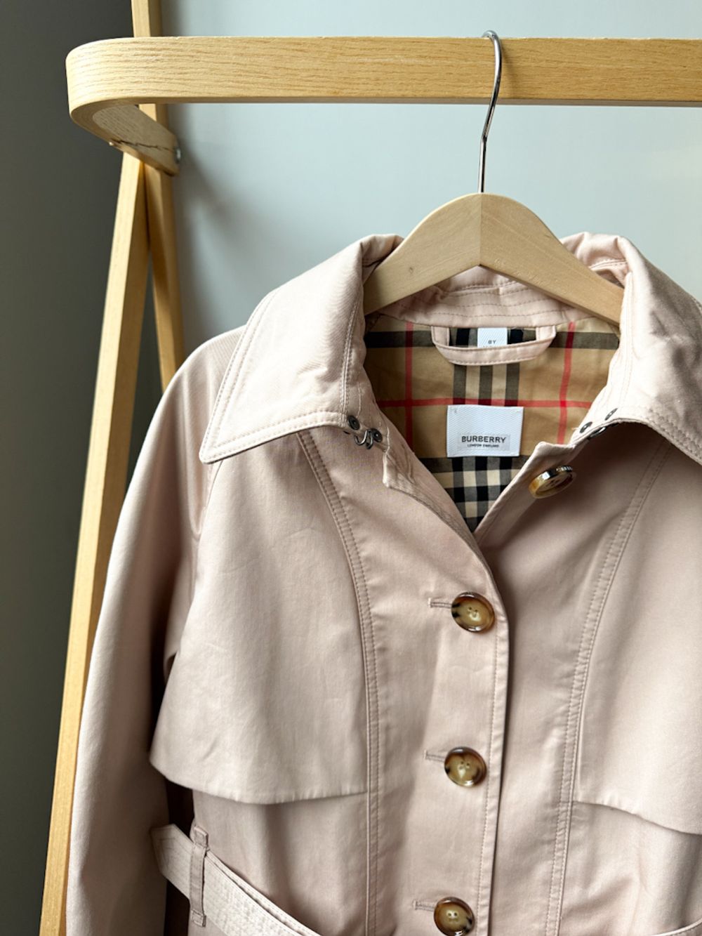Хлопковый тренч Burberry, 128