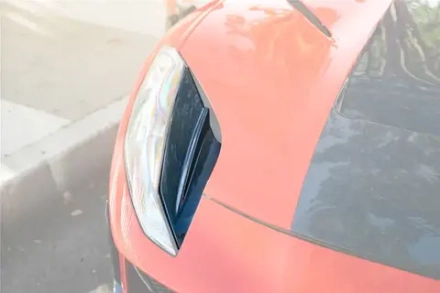 Карбоновые накладки на воздухозаборники фар для Ferrari 812 Superfast GTS 2017-2024 Феррари