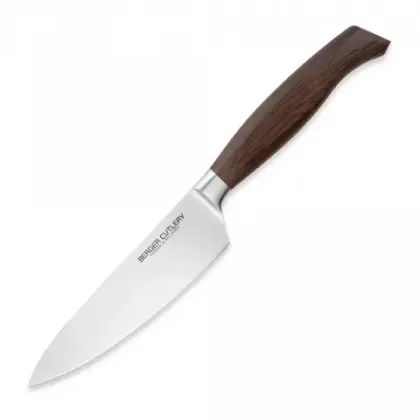 Нож поварской «Шеф» 16см Berger Cutlery Ergo Line Smoked Oak