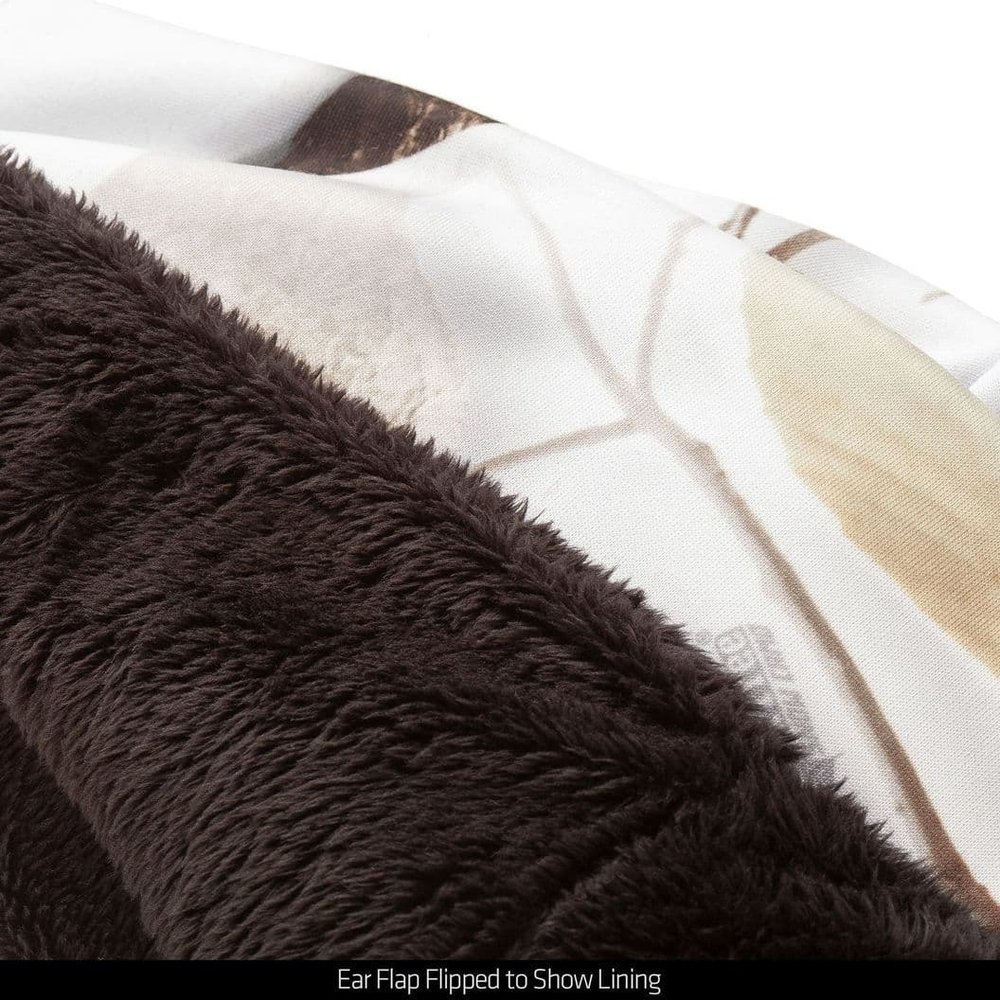 Шапка Huntworth Fleece (Snow Camo) белый камуфляж