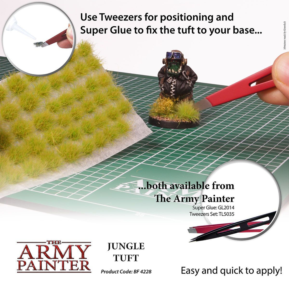 (Бронь) Basing Flock Battlefields XP Jungle Tuft 77 Tufts 4228