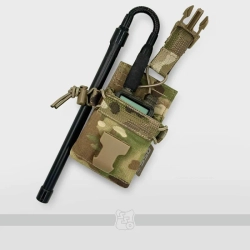 ПРС 2 MOLLE. Сумка под радиостанцию с утяжками и фастексом ССО