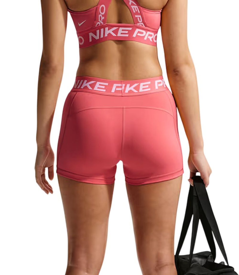 Женские теннисные шорты Nike Pro Dri-Fit 365 5in - sea coral/white