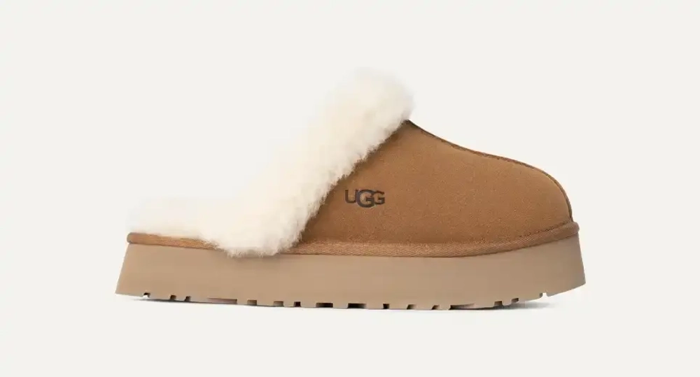 UGG Тапочки Zapatillas Disquette, каштановый