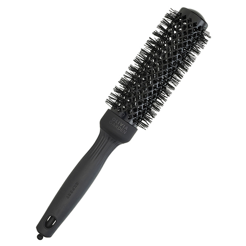 Olivia Garden Термобрашинг Expert Blowout SpeedXL Wavy Bristles Black Label 35 мм ID2126