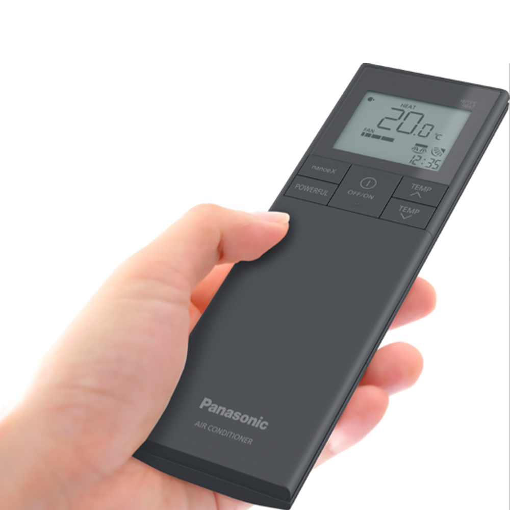 Panasonic Nordic Black Inverter CS-HZ25ZKE-H/CU-HZ25ZKE