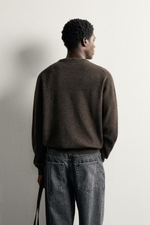 СВИТЕР КЛАССИЧЕСКОГО КРОЯ ИЗ СМЕСОВОЙ ШЕРСТИ — ZARA