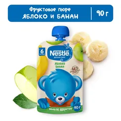 Пюре Nestle Яблоко-банан с 6 мес 90 г