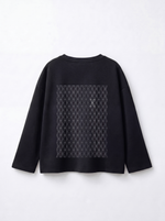 ЛОНГСЛИВ ОВЕРСАЙЗ МУЖСКОЙ PATTERN II BLACK