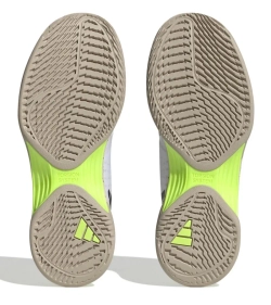 Женские теннисные кроссовки Adidas Avacourt - white/core black/lucid lemon