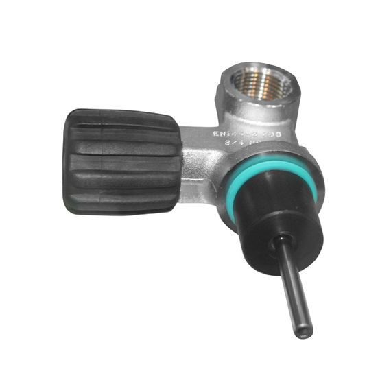 Вентиль BTS NPSM 3/4" 230 Бар 1 выход DIN O2 очищенный