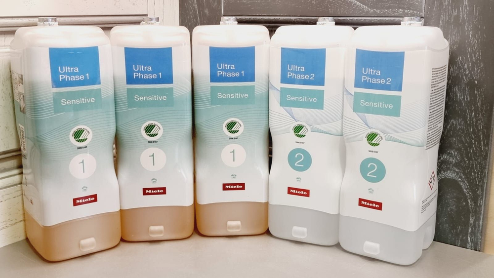 Комплект средств для стирки Miele UltraPhase 1 Sensitive и UltraPhase 2 Sensitive