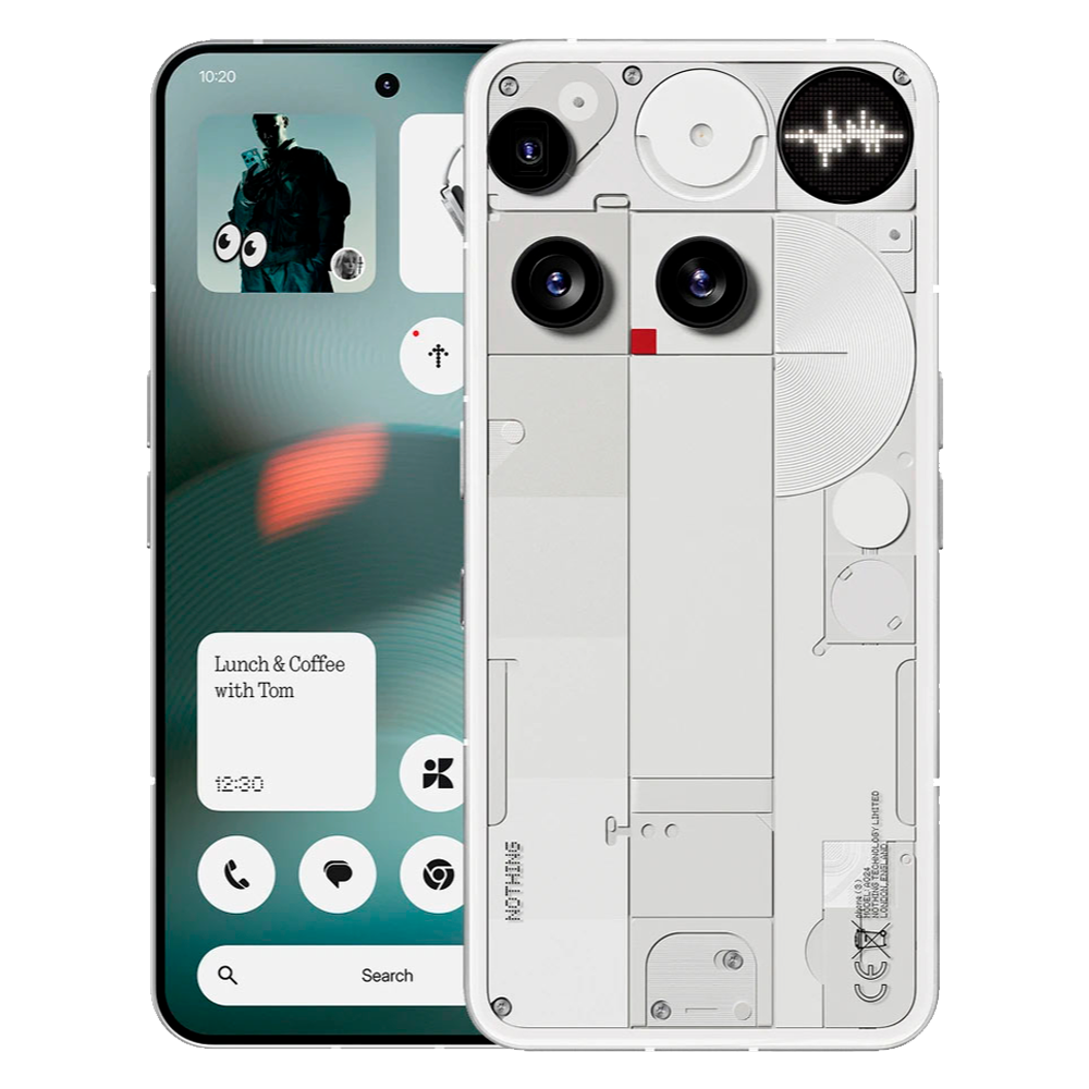 Смартфон Nothing Phone (3) 12/256GB, White (Белый)