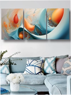 Картина Связь форм модульная 50x70см 3шт.