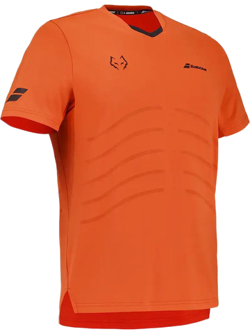 Мужская теннисная футболка Babolat Replica J.Lebron - red orange