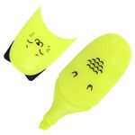 Текстовыделитель мини BRAUBERG KIDS "CUTE CATS NEON", 1шт, АССОРТИ, 1-5 мм, 152433
