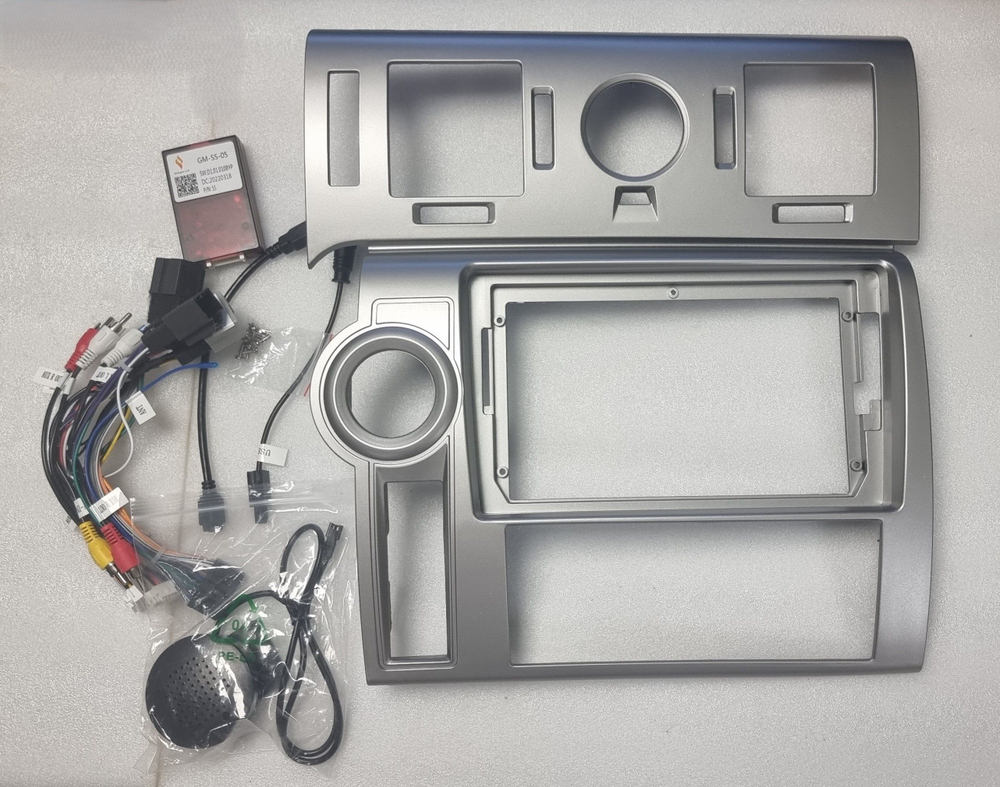 установочный комплект HUMMER H3 2005-2010, рамка + проводка KB-EW-9298