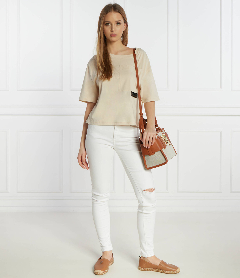Футболка Armani Exchange - бежевый(3DYT37 YJ3RZ)