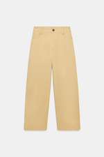ШИРОКИЕ БРЮКИ BAGGY С ПОЛОСАМИ ПО БОКАМ — ZW COLLECTION — ZARA