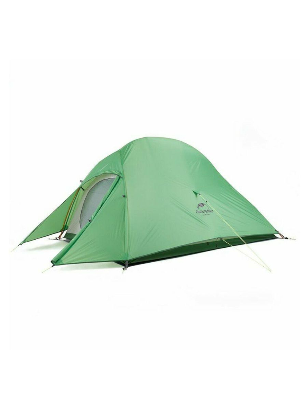 Палатка туристическая Naturehike Сloud Up 1 NH18T010-T 20D одноместная сверхлегкая с ковриком, синяя, 6927595783276