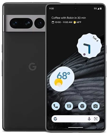 Смартфон Google Pixel 7 Pro 256 ГБ Вулканическое стекло Obsidian